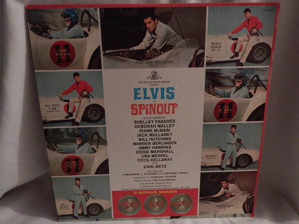 Elvis - Spinout (VG+) (Vinyl LP)