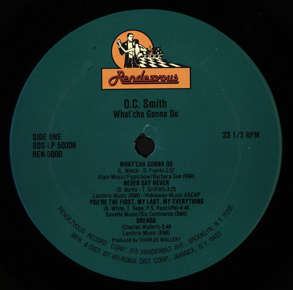 Smith, OC - What'cha Gonna Do (VG+) (Vinyl LP)