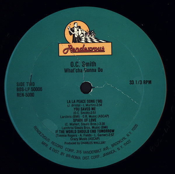 Smith, OC - What'cha Gonna Do (VG+) (Vinyl LP)