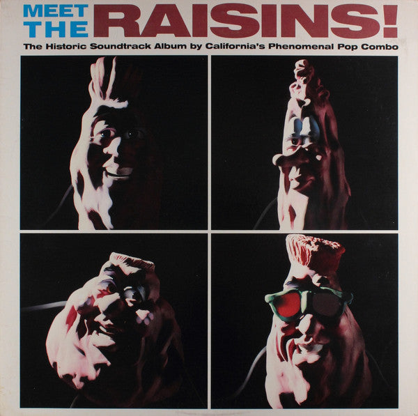 California Raisins - Meet The Raisins! (Vinyl, VG+) (Vinyl LP)