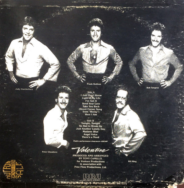 Valentine - Valentine (VG+) (Vinyl LP)