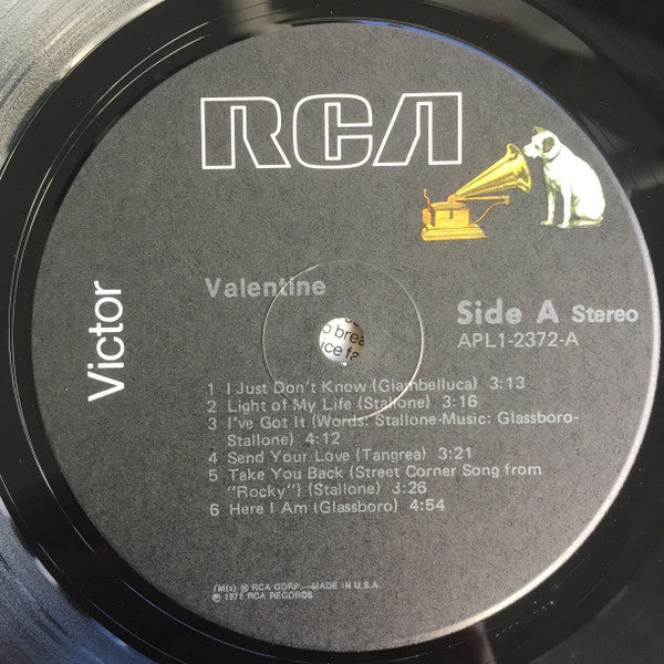 Valentine - Valentine (VG+) (Vinyl LP)