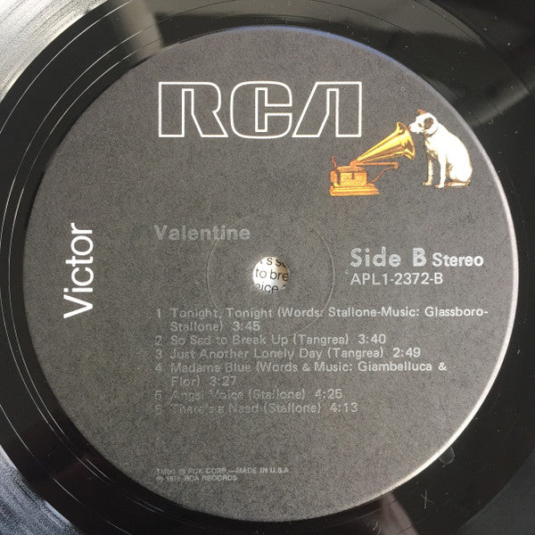 Valentine - Valentine (VG+) (Vinyl LP)