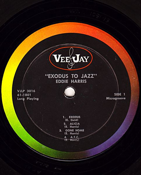 Harris, Eddie - Exodus To Jazz (Vinyl, VG) (Vinyl LP)