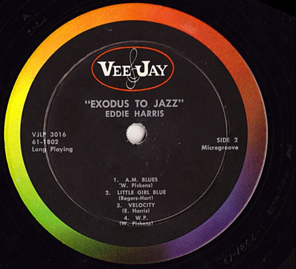 Harris, Eddie - Exodus To Jazz (Vinyl, VG) (Vinyl LP)