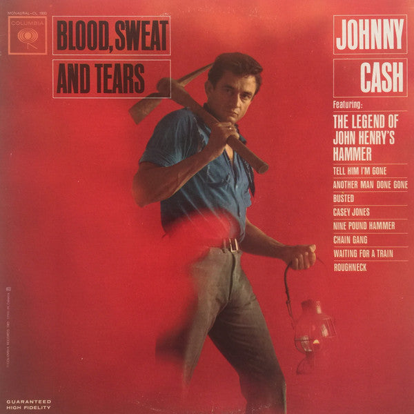 Cash, Johnny - Blood, Sweat And Tears (Vinyl, VG+) (Vinyl LP)