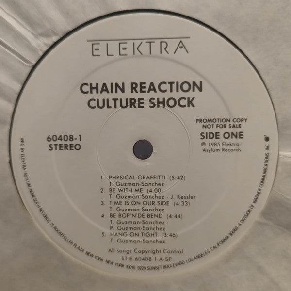 Chain Reaction  - Culture Shock (NM or M-) (Vinyl LP)