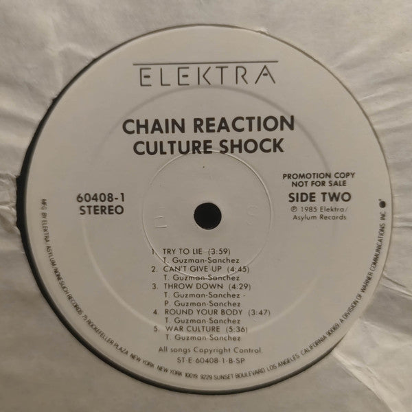 Chain Reaction  - Culture Shock (NM or M-) (Vinyl LP)