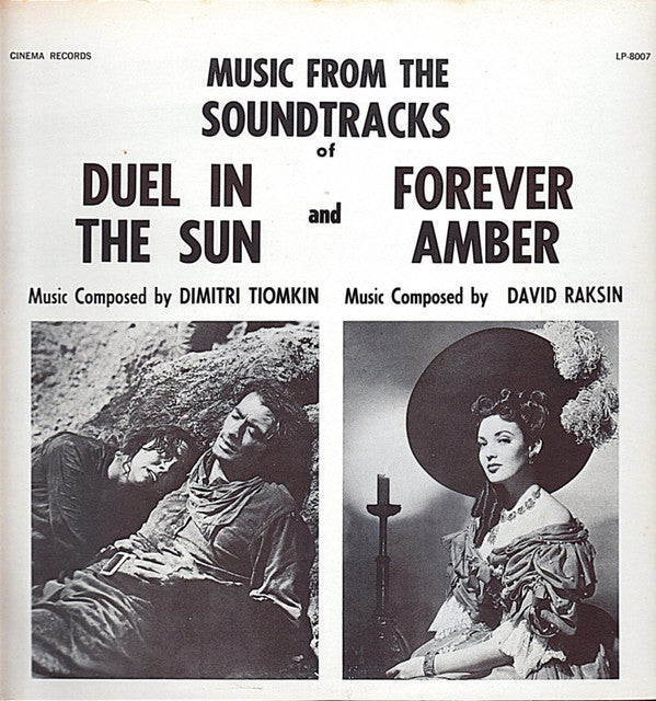 Duel In The Sun And Forever Amber Soundtracks - Hollywood Cinema Orchestra  (VG+) (Vinyl LP)