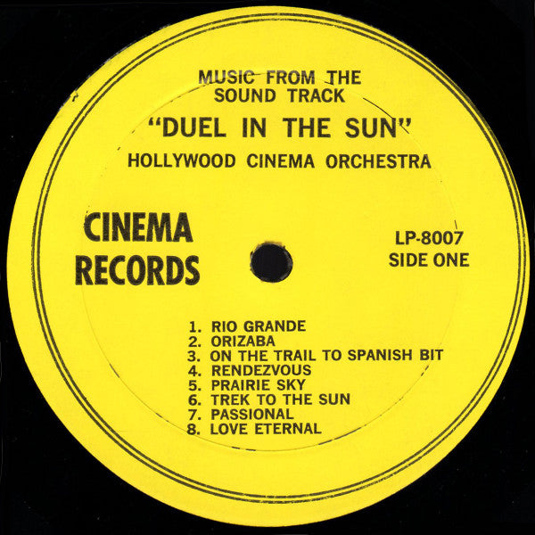 Duel In The Sun And Forever Amber Soundtracks - Hollywood Cinema Orchestra  (VG+) (Vinyl LP)
