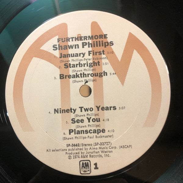 Phillips, Shawn  - Furthermore... (Vinyl, VG) (Vinyl LP)