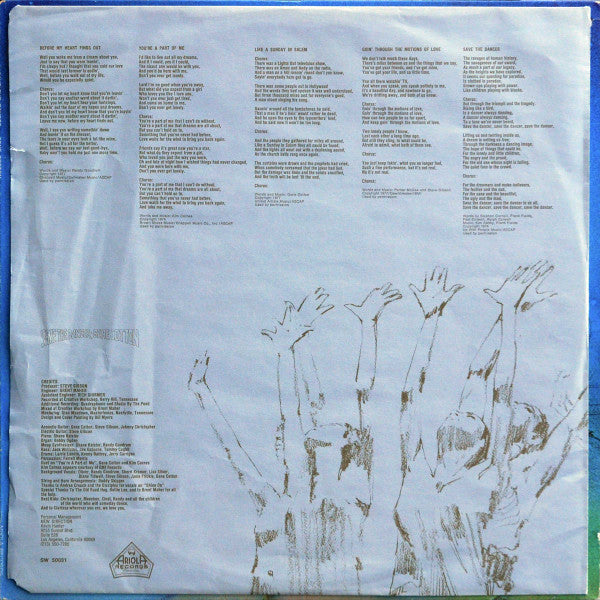 Cotton, Gene - Save The Dancer (VG) (Vinyl LP)
