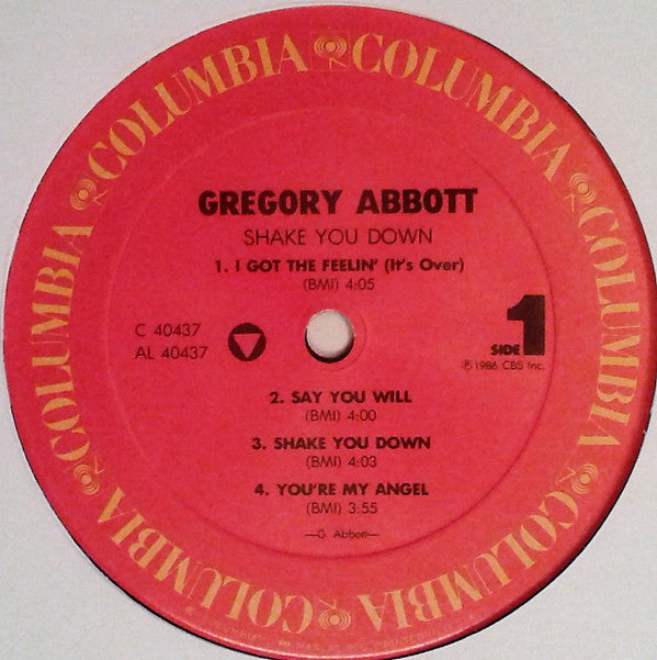 Abbott, Gregory - Shake You Down (VG+) (Vinyl LP)