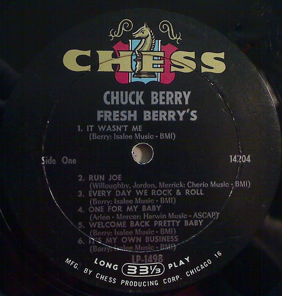 Berry, Chuck - Fresh Berry's (G+) (Vinyl LP)