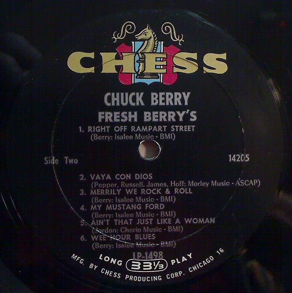Berry, Chuck - Fresh Berry's (G+) (Vinyl LP)