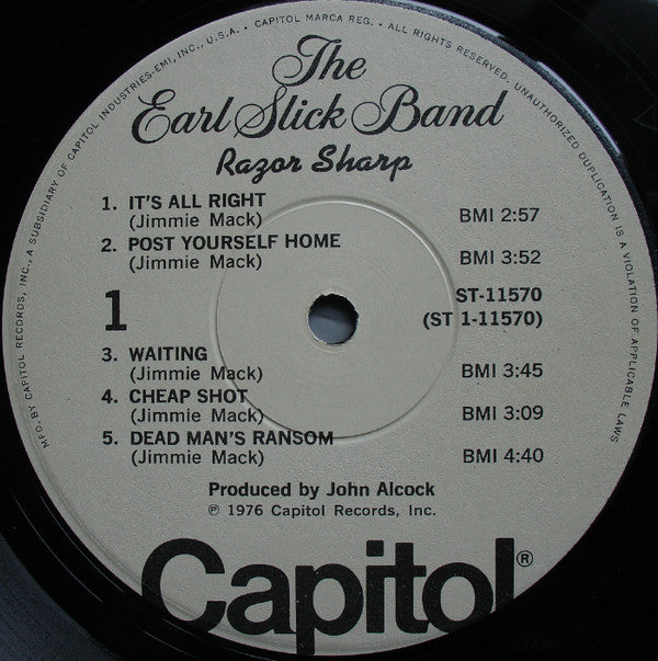 Slick, Earl Band - Razor Sharp (M) (Vinyl LP)