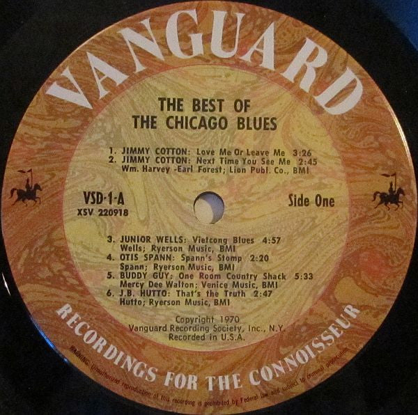 Various - The Best Of The Chicago Blues (Vinyl, VG+) (Vinyl LP)