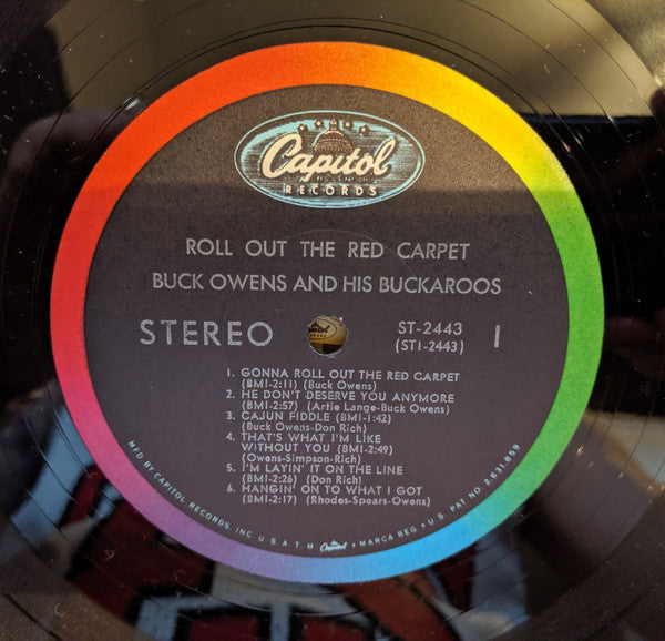 Owens, Buck And His Buckaroos - Roll Out The Red Carpet (VG) (Vinyl LP)