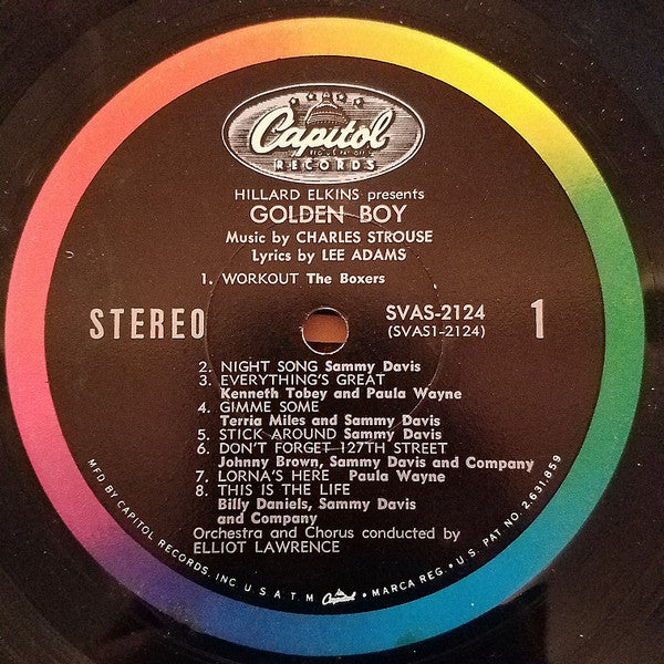 Golden Boy Soundtrack(VG+) (Vinyl LP)