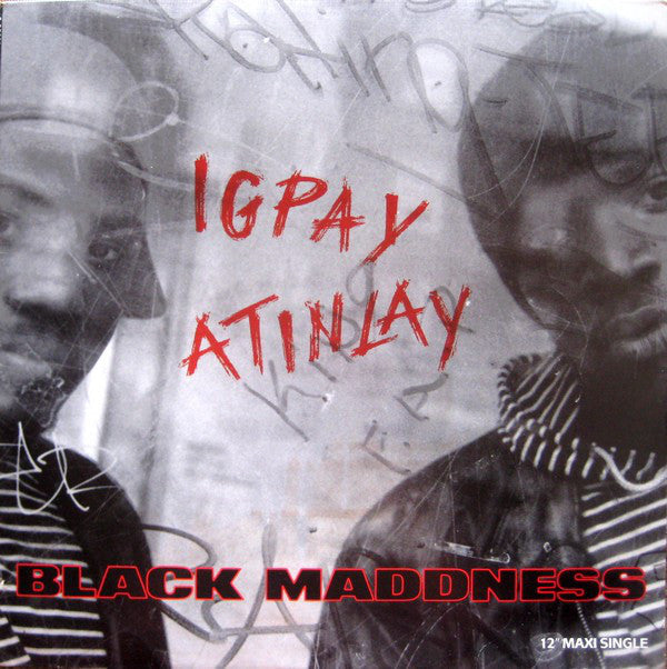 Black Maddness - Igpay Atinlay (VG) (Vinyl LP)
