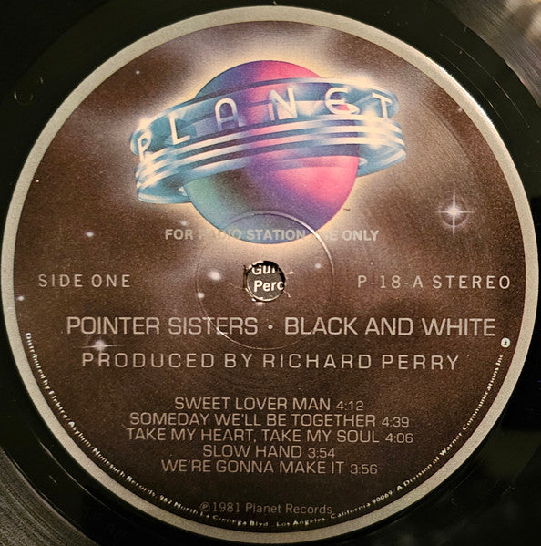 Pointer Sisters - Black & White (VG+) (Vinyl LP)