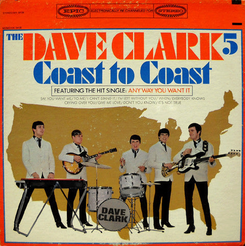 Dave Clark Five - Coast To Coast (G+) (Vinyl LP)