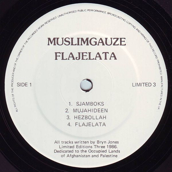 Muslimgauze - Flajelata (NM or M-) (Vinyl LP)