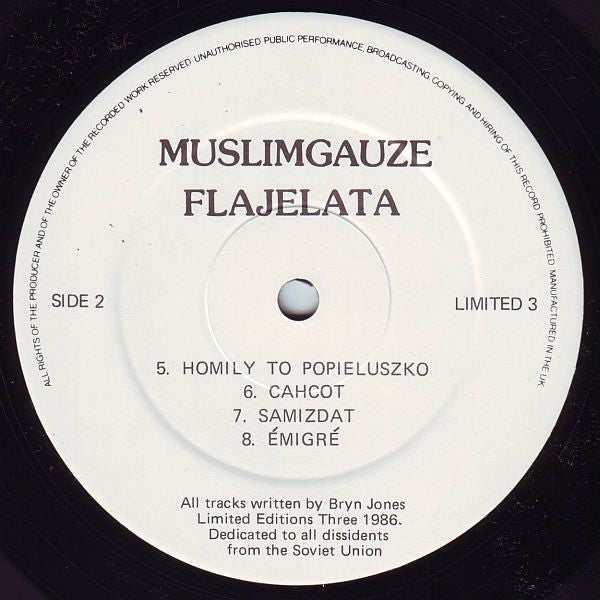 Muslimgauze - Flajelata (NM or M-) (Vinyl LP)