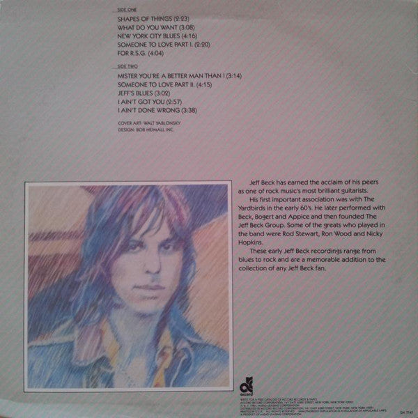 Beck, Jeff - Early Anthology (Vinyl, VG+) (Vinyl LP)