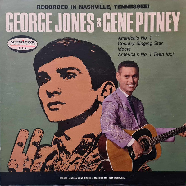 Jones, George & Gene Pitney - George Jones & Gene Pitney (Vinyl, VG+) (Vinyl LP)