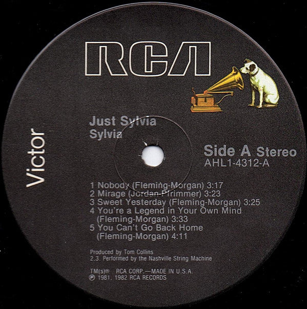 Sylvia - Just Sylvia (VG+) (Vinyl LP)