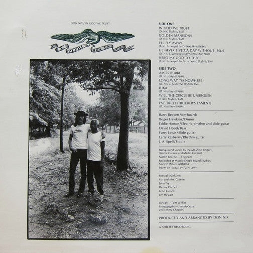 Nix, Don - In God We Trust (Vinyl, VG) (Vinyl LP)