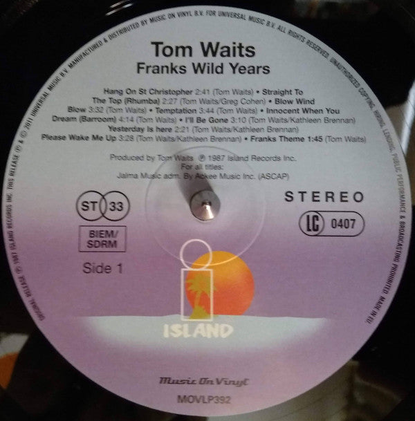 Waits, Tom - Franks Wild Years (Vinyl, NM or M-) (Vinyl LP)