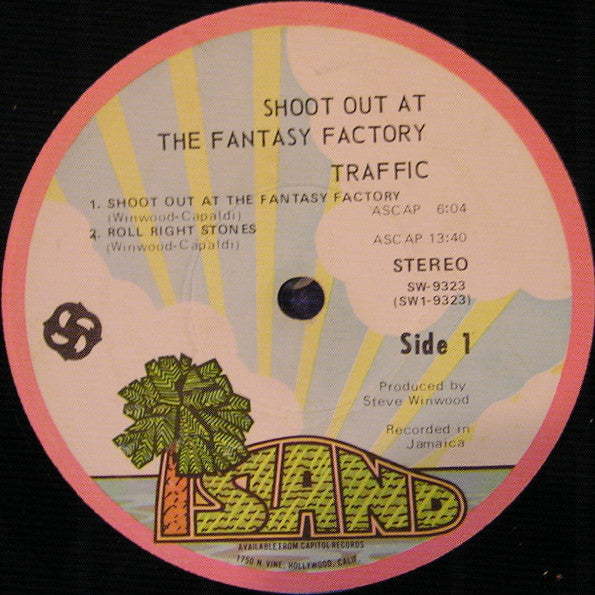 Traffic - Shoot Out At The Fantasy Factory (VG) (Vinyl LP)