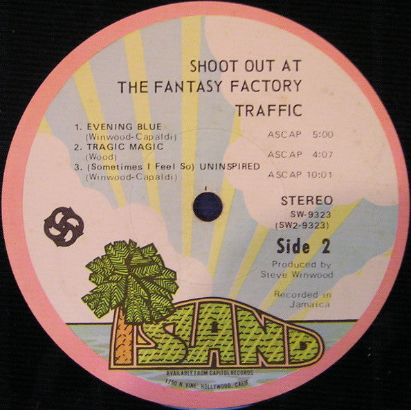 Traffic - Shoot Out At The Fantasy Factory (VG) (Vinyl LP)