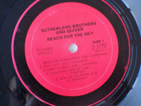 Sutherland Brothers & Quiver - Reach For The Sky (VG+) (Vinyl LP)