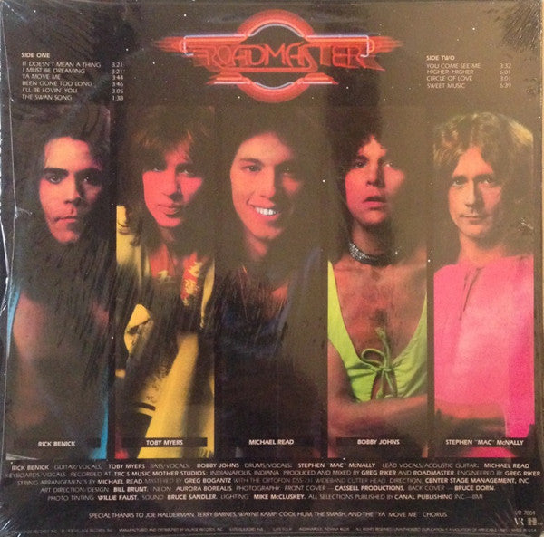 Roadmaster  - Sweet Music (VG+) (Vinyl LP)