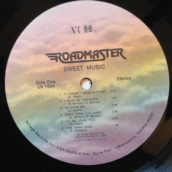 Roadmaster  - Sweet Music (VG+) (Vinyl LP)