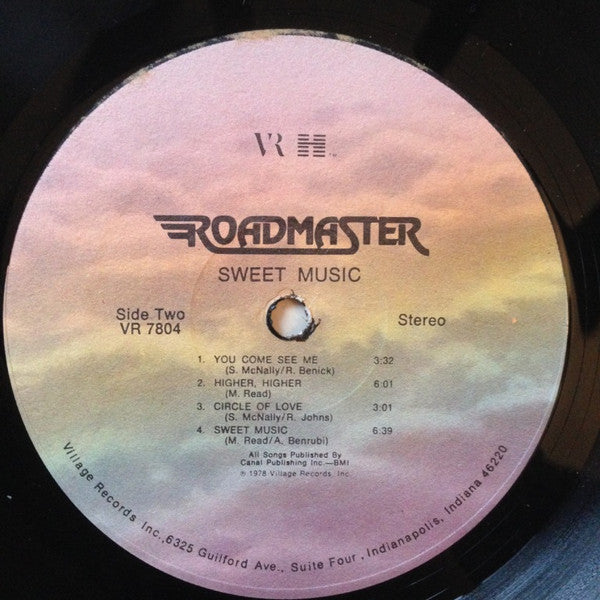 Roadmaster  - Sweet Music (VG+) (Vinyl LP)