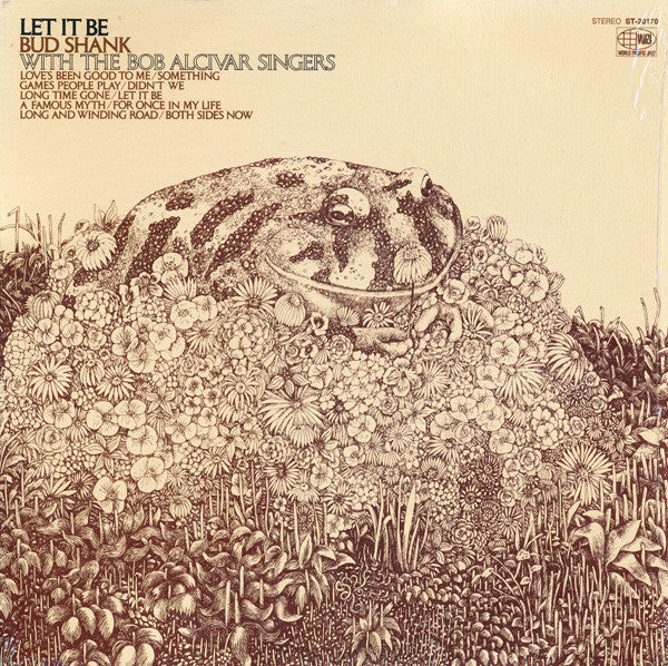 Shank, Bud With The Bob Alcivar Singers - Let It Be (VG) (Vinyl LP)
