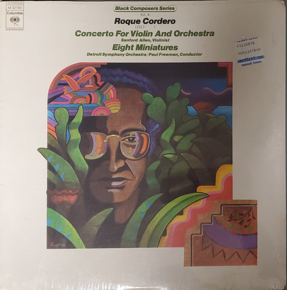 Cordero, Roque - Concerto For Violin And Orchestra / Eight Miniatures (M) (Vinyl LP)