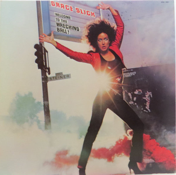 Slick, Grace - Welcome To The Wrecking Ball! (VG+) (Vinyl LP)