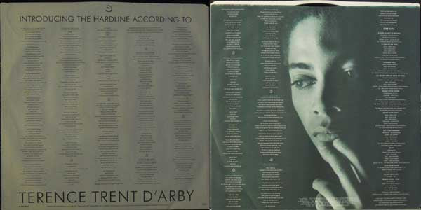 D'Arby, Terence Trent - Introducing The Hardline According To Terence Trent D'Arby (Vinyl, VG+) (Vinyl LP)