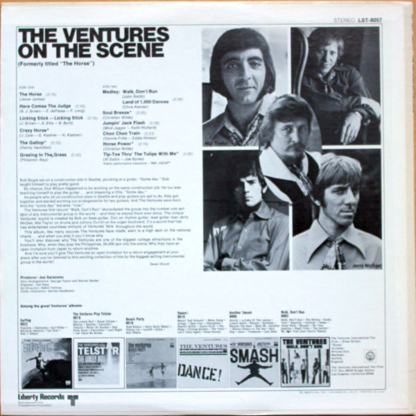 Ventures - On The Scene (Vinyl, VG+) (Vinyl LP)