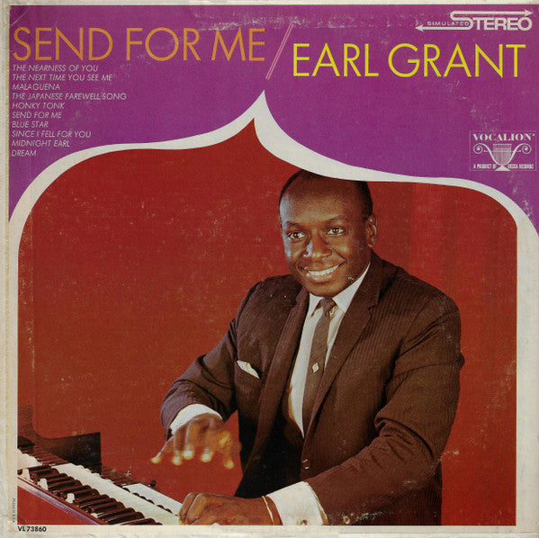Grant, Earl - Send For Me (VG) (Vinyl LP)