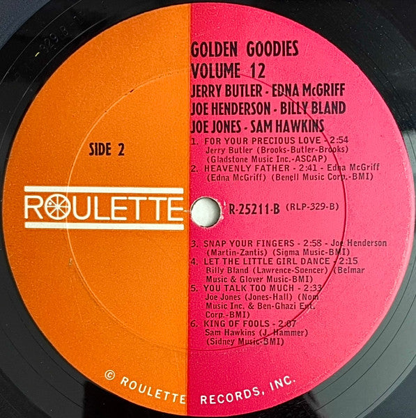 Various - Golden Goodies - Vol. 12 (VG) (Vinyl LP)