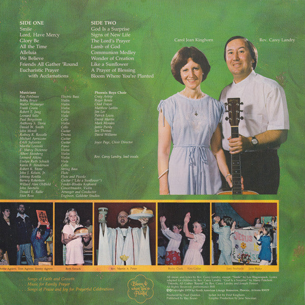 Landry, Rev. Carey - Bloom Where You're Planted (VG+) (Vinyl LP)