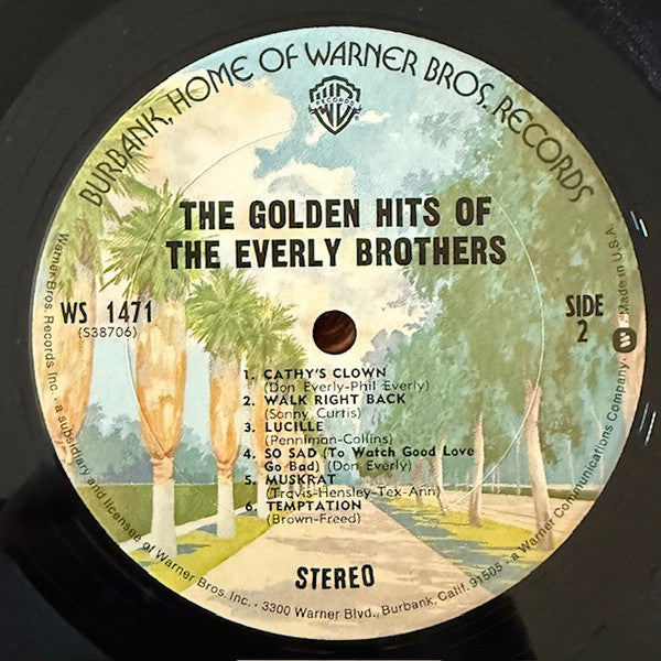 Everly Brothers - The Golden Hits Of The Everly Brothers (Vinyl, VG) (Vinyl LP)