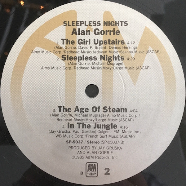 Gorrie, Alan - Sleepless Nights (VG+) (Vinyl LP)