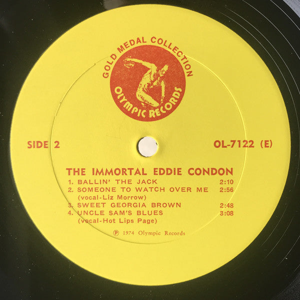 Condon, Eddie - The Immortal Eddie Condon (VG+) (Vinyl LP)